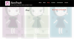 Desktop Screenshot of eurotrashdoll.com