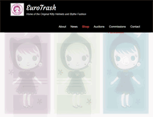 Tablet Screenshot of eurotrashdoll.com